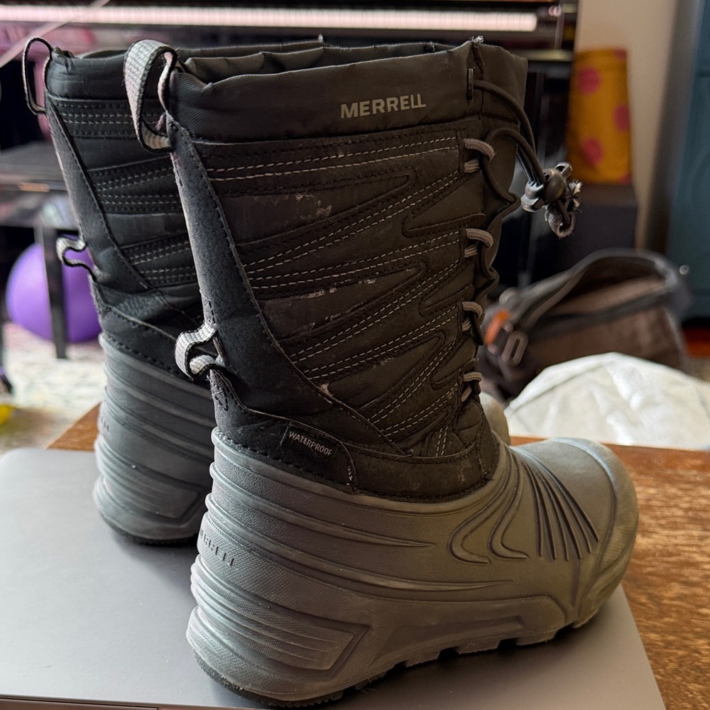 Merrell Black Waterproof Boots
